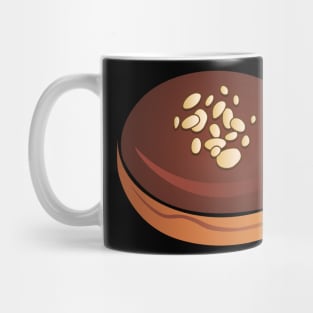 Chocolate Donut With Macadamia Nuts Mug